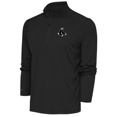 Boston Red Sox Antigua Metallic Tribute Quarter-Zip Top Near Me
