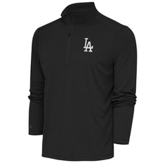 Los Angeles Dodgers Antigua Metallic Tribute Quarter-Zip Top for sale