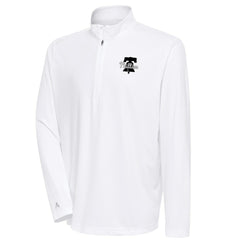 Philadelphia Phillies Antigua Metallic Tribute Quarter-Zip Top discount