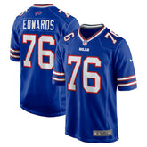 David Edwards Buffalo Bills Game Jersey Royal - Nike