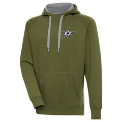 Dallas Stars - Antigua Victory Pullover Hoodie Olive