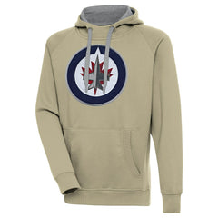 Winnipeg Jets - Antigua Victory Pullover Hoodie Khaki