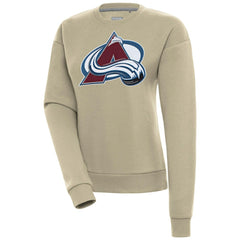 Colorado Avalanche - Antigua Women's Victory Pullover Sweatshirt Khaki