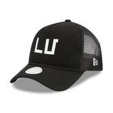 Las Vegas Raiders New Era Women's McGee Trucker 9FORTY Adjustable Hat Black - NFL