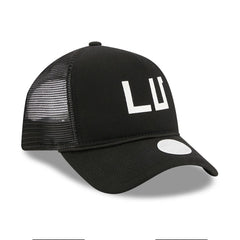 Las Vegas Raiders New Era Women's McGee Trucker 9FORTY Adjustable Hat Black - NFL