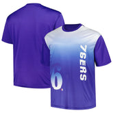 NBA - Philadelphia 76ers Big & Tall Sublimated T-Shirt - Royal