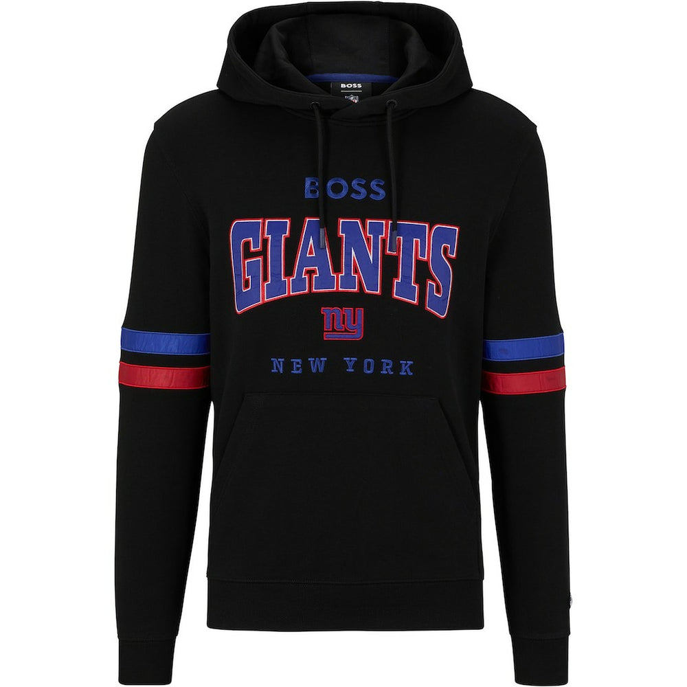 New York Giants BOSS X NFL Touchdown Pullover Hoodie Black/Royal - NFL