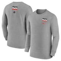 Nike Paris Saint-Germain Legend Long Sleeve T-Shirts - Heather Gray