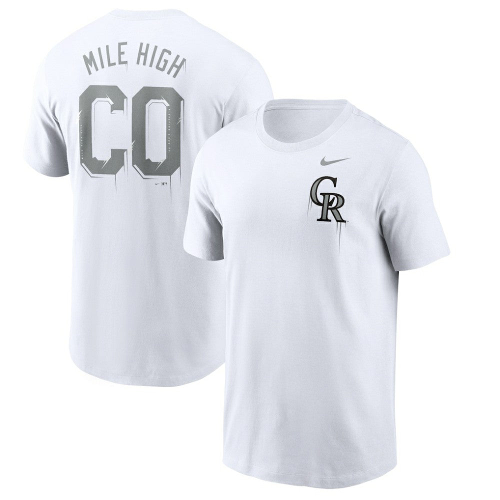 Colorado Rockies Nike Mile High Hometown T-Shirt Sale
