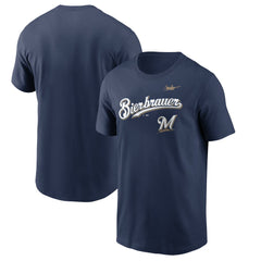 Milwaukee Brewers Nike Bierbrauer Hometown T-Shirt Sale