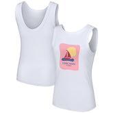 Chicago Cubs Lusso Style Women's Lindy Tank Top Lifestyle
