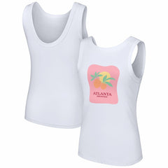 Atlanta Braves Lusso Style Women's Lindy Tank Top On Sale