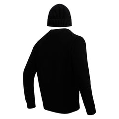 Pittsburgh Steelers Pro Standard Crewneck Pullover Sweater & Cuffed Knit Hat Box Gift Set Black - NFL