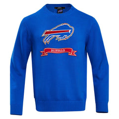 Buffalo Bills Pro Standard Prep Knit Sweater Royal - NFL