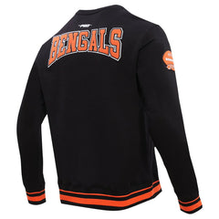 Cincinnati Bengals Pro Standard Crest Emblem Pullover Sweatshirt Black - NFL