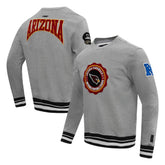 Arizona Cardinals Pro Standard Crest Emblem Pullover Sweatshirt Heather Gray - NFL
