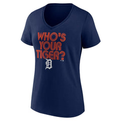 Detroit Tigers Women's Hometown Tiger Daddy V-Neck T-Shirt for sale
