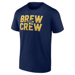 Milwaukee Brewers Hometown Brew Crew Fancy T-Shirt Clearance