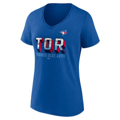 Toronto Blue Jays Women's Hometown In The 416 V-Neck T-Shirt Online