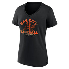 San Francisco Giants Women's Hometown Bay City Baseball V-Neck T-Shirt Near Me