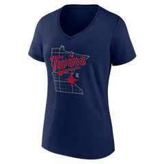 Minnesota Twins Women's Hometown Pride V-Neck T-Shirt Online