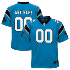 Carolina Panthers Youth Alternate Custom Game Jersey Blue - Nike