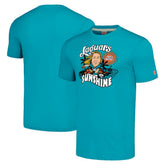 Trevor Lawrence Jacksonville Jaguars Homage Unisex Caricature Player Tri-Blend T-Shirt Teal - NFL