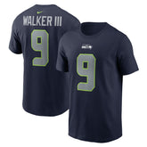 Kenneth Walker III Seattle Seahawks Player Name & Number T-Shirt College Navy - Nike