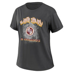 Washington Commanders WEAR by Erin Andrews Women's Boyfriend T-Shirt Charcoal - NFL