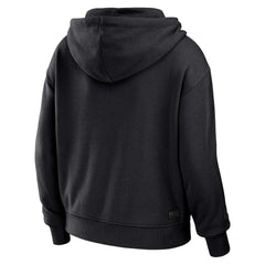 New Orleans Saints WEAR by Erin Andrews Women's Plus Size Color Block Full-Zip Hoodie Black/White - NFL