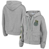 Green Bay Packers WEAR by Erin Andrews Women's Full-Zip Hoodie Heather Gray - NFL