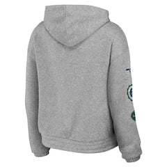 Seattle Seahawks WEAR by Erin Andrews Women's Full-Zip Hoodie Heather Gray - NFL