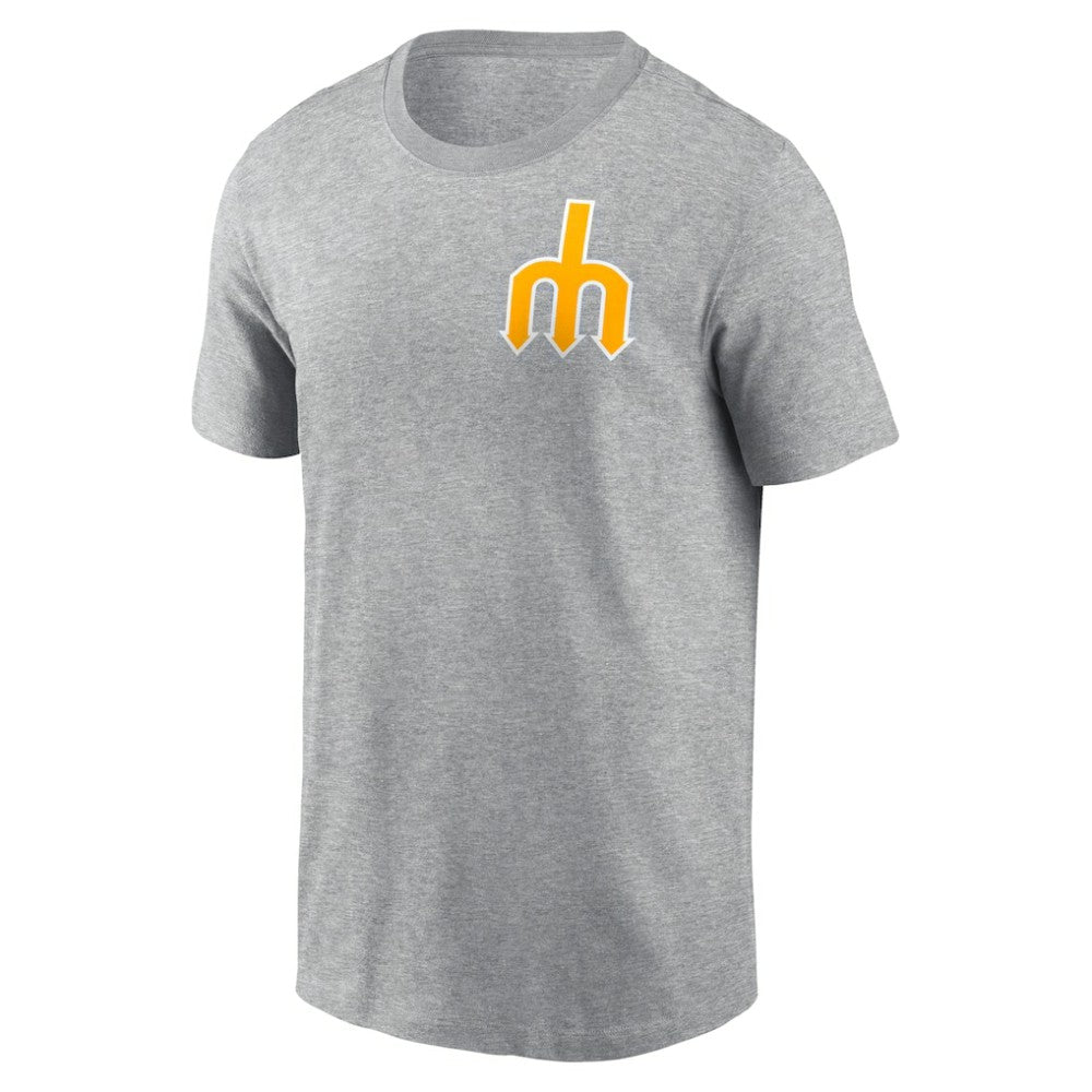 Seattle Mariners Nike Cooperstown Collection Large Logo 2-Hit T-Shirt Online