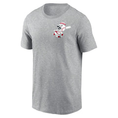Cincinnati Reds Nike Cooperstown Collection Large Logo 2-Hit T-Shirt Lifestyle