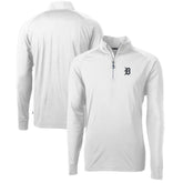 Detroit Tigers Cutter & Buck Adapt Eco Knit Stretch Recycled Quarter-Zip Pullover Top Near Me