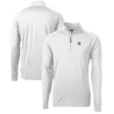 New York Yankees Cutter & Buck Adapt Eco Knit Stretch Recycled Quarter-Zip Pullover Top Online