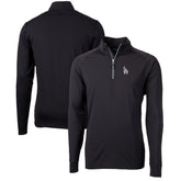 Los Angeles Dodgers Cutter & Buck Adapt Eco Knit Stretch Recycled Quarter-Zip Pullover Top Online