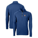 New York Mets Cutter & Buck Adapt Eco Knit Stretch Recycled Quarter-Zip Pullover Top Near Me
