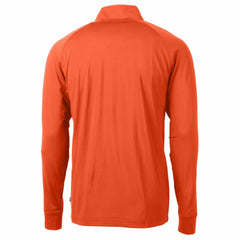 New York Mets Cutter & Buck Adapt Eco Knit Stretch Recycled Quarter-Zip Pullover Top Sale