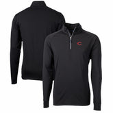 Cincinnati Reds Cutter & Buck Adapt Eco Knit Stretch Recycled Quarter-Zip Pullover Top Near Me