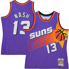 Mitchell & Ness - Steve Nash Phoenix Suns Hardwood Classics 1996/97 Tropical Swingman Jersey - Purple