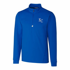 Kansas City Royals Cutter & Buck Traverse Stretch Quarter-Zip Pullover Top Clearance
