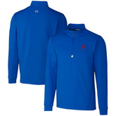 Philadelphia Phillies Cutter & Buck Traverse Stretch Quarter-Zip Pullover Top Lifestyle