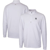 New York Yankees Cutter & Buck Traverse Stretch Quarter-Zip Pullover Top Sale