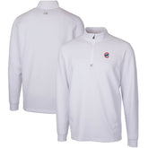 Chicago Cubs Cutter & Buck Traverse Stretch Quarter-Zip Pullover Top Clearance