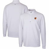 Baltimore Orioles Cutter & Buck Traverse Stretch Quarter-Zip Pullover Top for sale