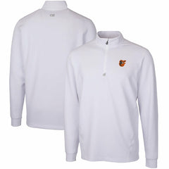 Baltimore Orioles Cutter & Buck Traverse Stretch Quarter-Zip Pullover Top for sale