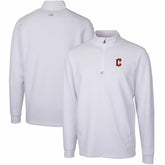Cleveland Guardians Cutter & Buck Traverse Stretch Quarter-Zip Pullover Top Sale