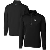 Los Angeles Dodgers Cutter & Buck Big & Tall Traverse Stretch Quarter-Zip Pullover Top Online