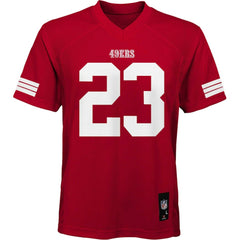Christian McCaffrey San Francisco 49ers Preschool Replica Player Jersey Scarlet - NFL